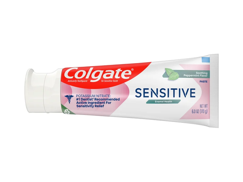 Colgate Sensitive Enamel Health toothpaste tube